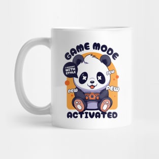 Gamer Panda Pew Pew Cute Kawaii Panda Video Games Mug